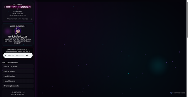 Security scan screenshot of https://katana-dpmiyxuof09t.edgeone.dev/