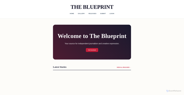 Security scan screenshot of https://blueprint-3wbu3qycr1.edgeone.app/