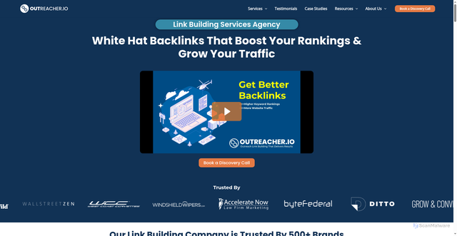 Security scan screenshot of http://externalcrest.com/