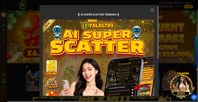 Security scan screenshot of https://talas789pasti-com.pages.dev/