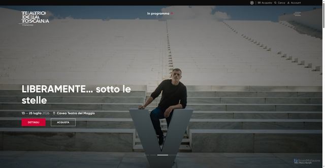 Security scan screenshot of https://www.teatrodellatoscana.it