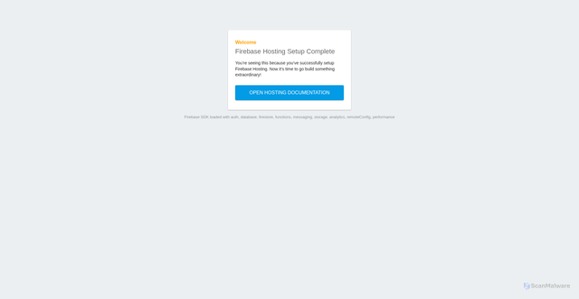 Security scan screenshot of https://redkrt-701e9.web.app/