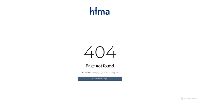 Security scan screenshot of https://e.hello.hfma.org