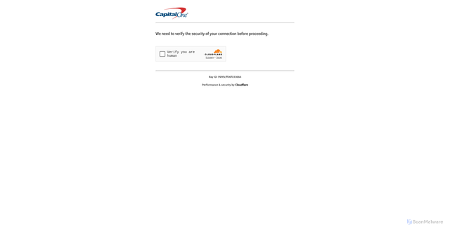 Security scan screenshot of https://click-notification.capitalone.com/f/a/hnHHi9sMc2yqrOIZ9y-2ww~~/AAAAARA~/3rWylHvmnlSKVJ6ew7oIGb2UHfdRWThPjcttuDmKl6yEovxcWU12tIE_8DM-4byPffwfpEUVZ3ro5x1AperJOMTKk4wQ-WWIy0XpBRu90PJ8DmAnd4_opkCHR74jze6SJfSC0MhxP3QcgNg_jFNXqg~~