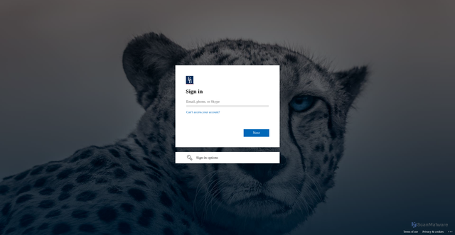Security scan screenshot of https://bbins365.sharepoint.com