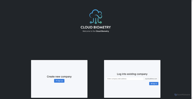 Security scan screenshot of https://mycloudtime.com