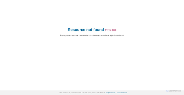 Security scan screenshot of https://pay.datatrans.com
