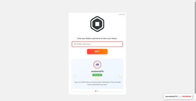 Security scan screenshot of http://www.rbxapp.vercel.app/