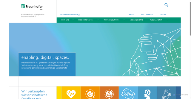 Security scan screenshot of https://www.fit.fraunhofer.de/