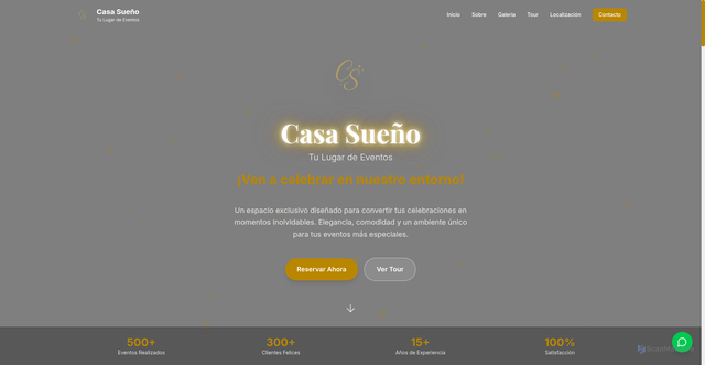 Security scan screenshot of https://casasueno.vip/