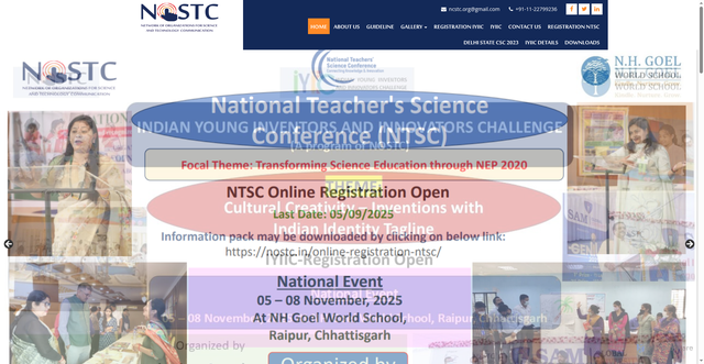 Security scan screenshot of https://nostc.in