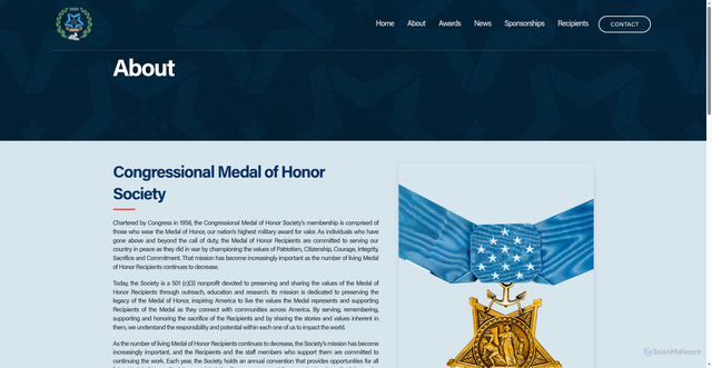 Security scan screenshot of https://www.mohhc.org/celebration/about/