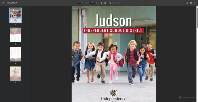 Security scan screenshot of https://www.independencetitle.com/wp-content/uploads/Judson_ISD.pdf