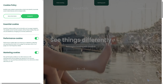 Security scan screenshot of https://www.boatfolk.co.uk