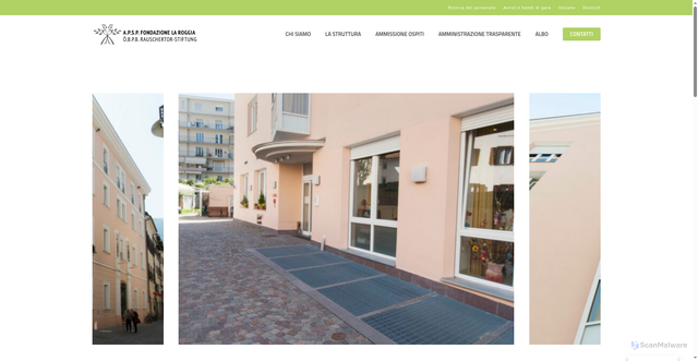 Security scan screenshot of https://www.fondazioneviaroggia.it