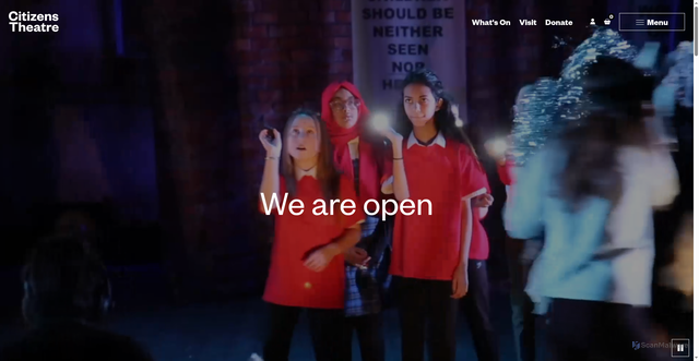 Security scan screenshot of https://citz.co.uk