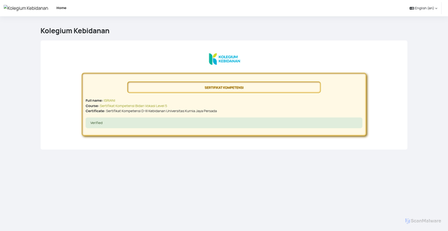 Security scan screenshot of https://kolegium-kebidanan-aktif-837373-3738gs-37-bnvpxy0ww5.edgeone.dev/