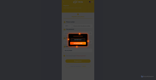Security scan screenshot of https://model-vip-hack-5thhnjabop.edgeone.app/