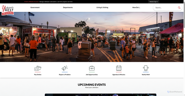 Security scan screenshot of https://yukonok.gov/