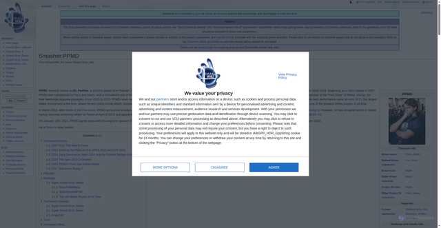 Security scan screenshot of https://www.ssbwiki.com/Smasher:PPMD