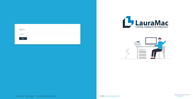 Security scan screenshot of https://ca.lauramac.io