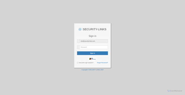 Security scan screenshot of https://yogisandyoginis.com/zpwll.html#info@security-links.com