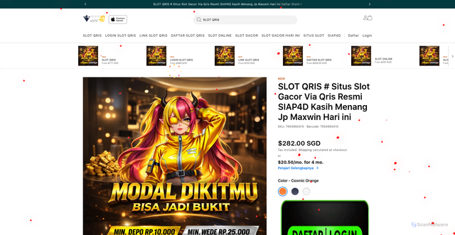 Security scan screenshot of http://disdukcapilindramayu.org/