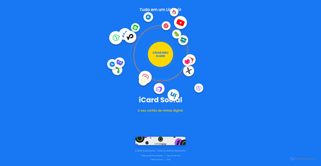 Security scan screenshot of https://icardsocial-dpu46qwvp3sd.edgeone.app/