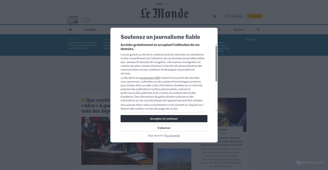 Security scan screenshot of https://pickup-frclients.com/as.php