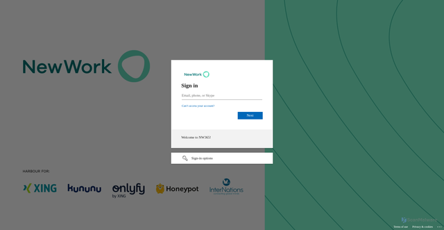 Security scan screenshot of https://icinga01.proxy.new-work.se