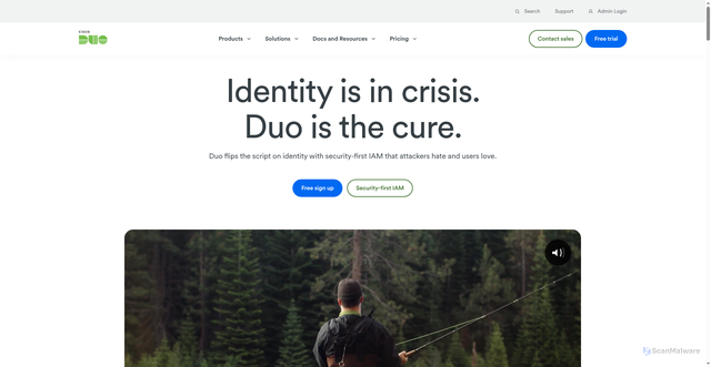 Security scan screenshot of https://api-1107b429.duosecurity.com