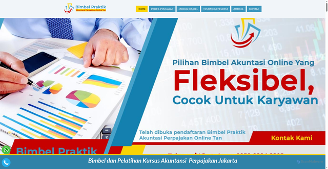 Security scan screenshot of http://www.akuntansipajaktan.com/