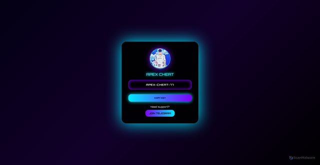 Security scan screenshot of https://keygenerat-m9xbcw5n8m.edgeone.dev/