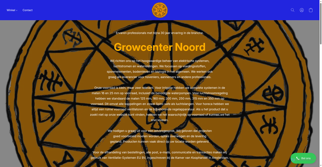 Security scan screenshot of https://growcenter-noord.nl