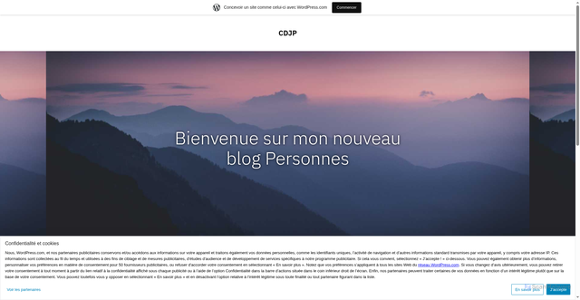 Security scan screenshot of http://www.cdjpkinshasa.family.blog/