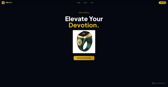 Security scan screenshot of https://zikr0m02-isur6wnaih.edgeone.app/