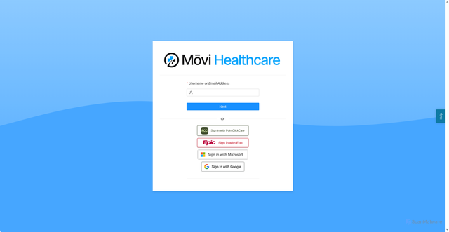 Security scan screenshot of https://movi-api-uat.movihealthcare.com