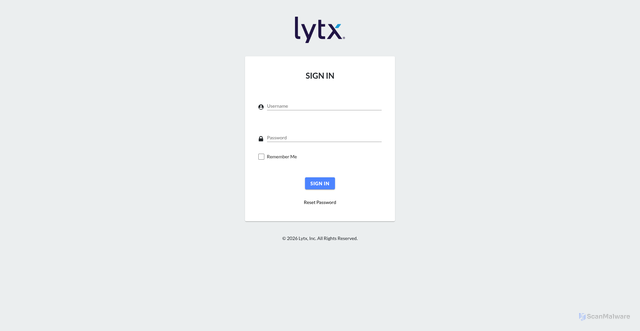 Security scan screenshot of https://vs-p05.lytx.com