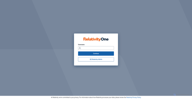 Security scan screenshot of https://qe-us.relativity.one
