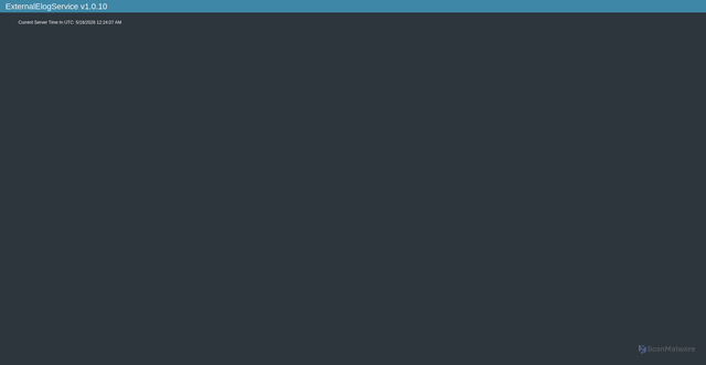 Security scan screenshot of https://elogcx.mdtservices.rlcarriers.com