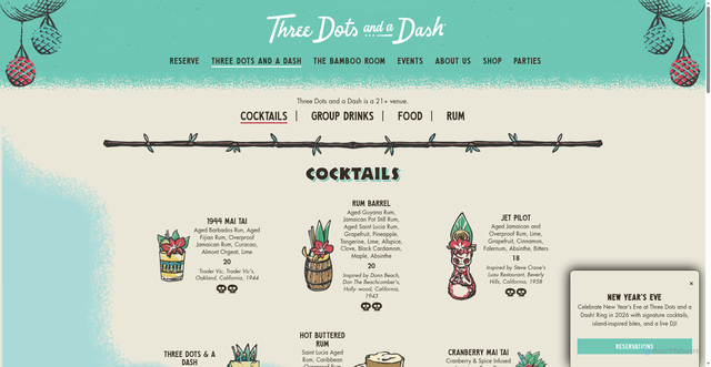 Security scan screenshot of https://www.threedotschicago.com/