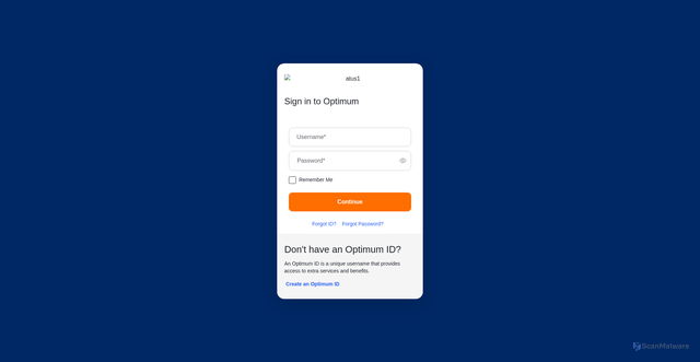 Security scan screenshot of https://business.optimum.net