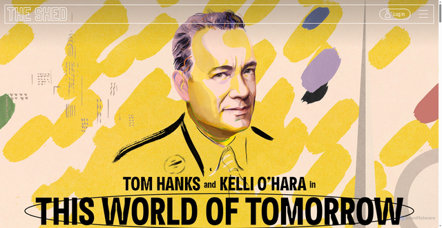 Security scan screenshot of https://www.theshed.org/program/481-this-world-of-tomorrow