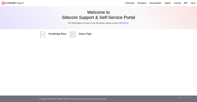 Security scan screenshot of https://cloudservices.sitecore.com