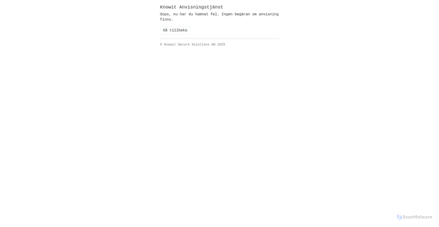 Security scan screenshot of https://discovery.signport.se/