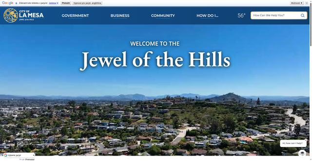Security scan screenshot of https://cityoflamesa.gov/