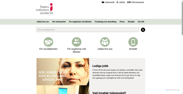 Security scan screenshot of https://www.stat-inst.se/