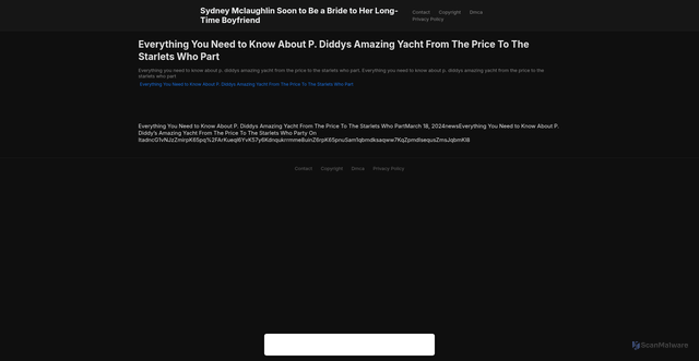 Security scan screenshot of https://mnwaleedhhugo-x9bon5obzd.edgeone.app/21851-everything-you-need-to-know-about-p-diddys-amazing-yacht-from-the-price-to-the-starlets-who-part.html