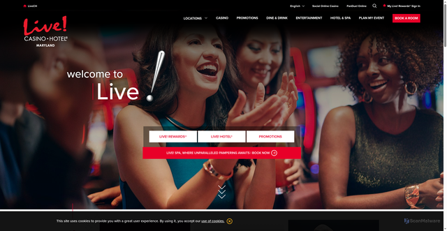 Security scan screenshot of https://www.livech.com/en/Maryland