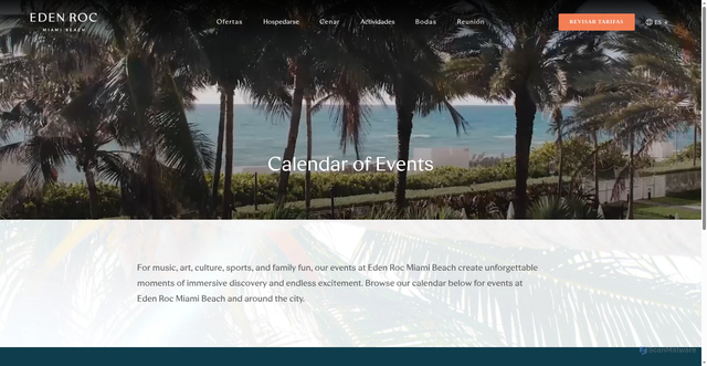 Security scan screenshot of https://er-next.vercel.app/es/activities/events